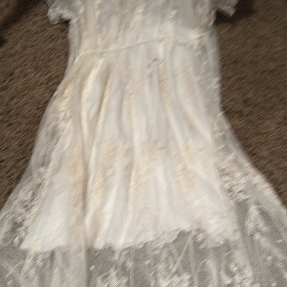 Johnny Was camisole type dress with side slits - Picture 3 of 5